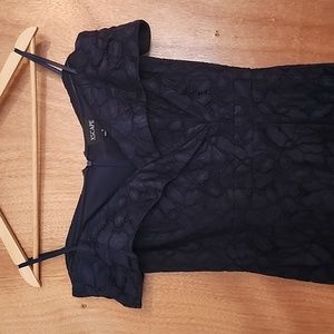 Xscape Navy Lace Mermaid Gown Size 8